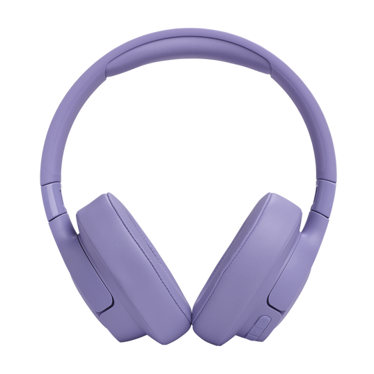 JBL Tune 770NC - Purple - Adaptive Noise Cancelling Wireless Over-Ear Headphones - Back